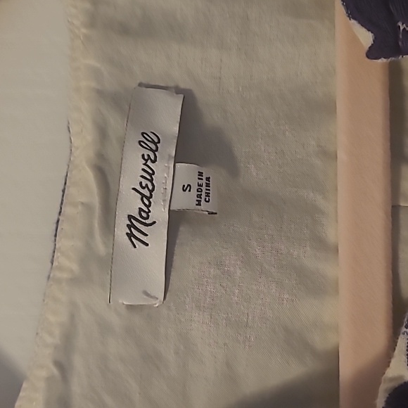 Madewell Checkered Picnic Shift Dress Size Small - Picture 4 of 7